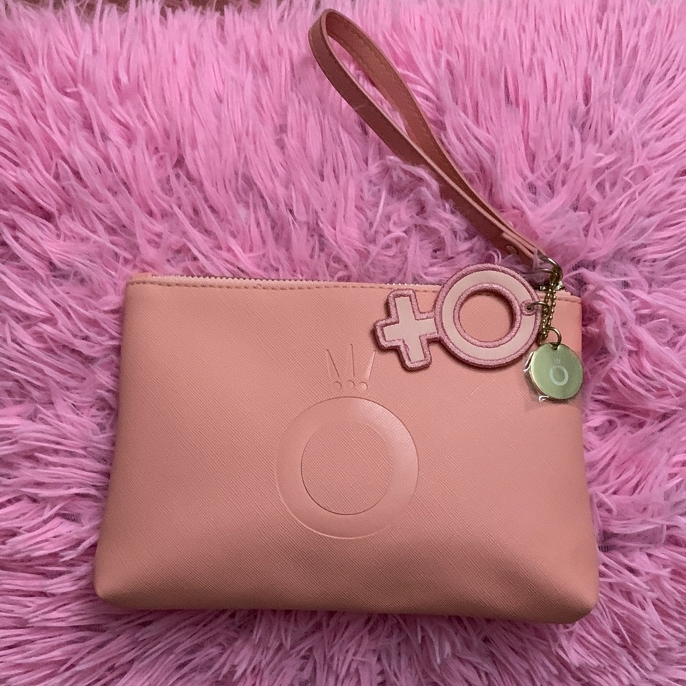 Pandora Light Pink Wristlet Clutch